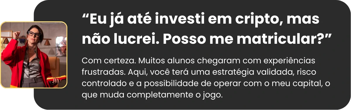 “Eu não sei nada sobre cripto. A Especialização é pra mim” (1)